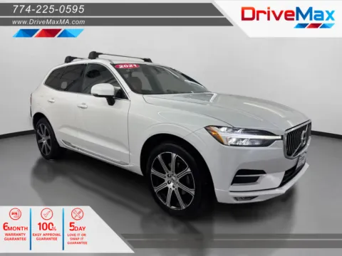 White 2021 Volvo XC60 T5 Inscription Sport Utility 4D for sale in West Bridgewater, MA