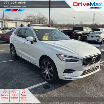 White 2021 Volvo XC60 T5 Inscription Sport Utility 4D for sale in West Bridgewater, MA