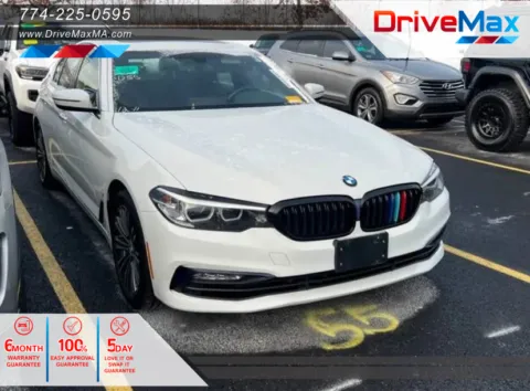 White 2018 BMW 5 Series 530e xDrive iPerformance Sedan 4D for sale in West Bridgewater, MA