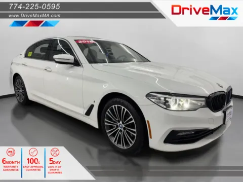 White 2018 BMW 5 Series 530e xDrive iPerformance Sedan 4D for sale in West Bridgewater, MA