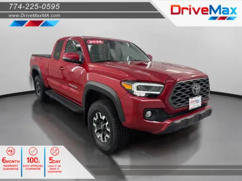 Red 2020 Toyota Tacoma Access Cab TRD Off-Road Pickup 4D 6 ft for sale in West Bridgewater, MA