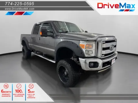 Gray 2012 Ford F250 Super Duty Crew Cab Lariat Pickup 4D 6 3/4 ft for sale in West Bridgewater, MA