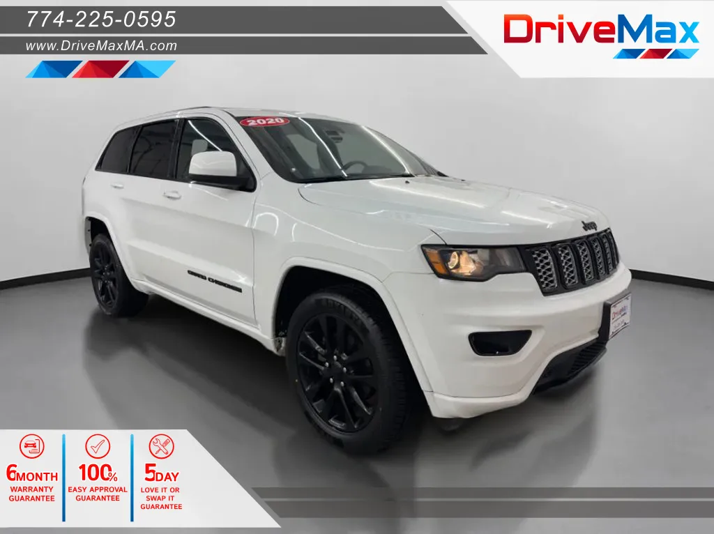 White 2020 Jeep Grand Cherokee Altitude Sport Utility 4D for sale in West Bridgewater, MA