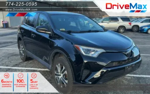 Black 2018 Toyota RAV4 LE Sport Utility 4D for sale in West Bridgewater, MA