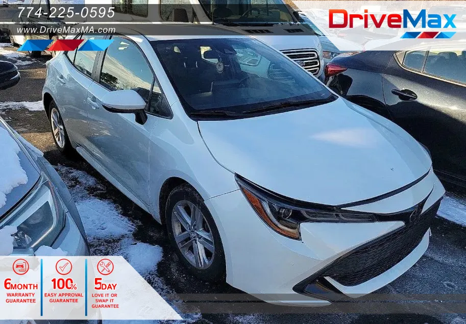 White 2019 Toyota Corolla Hatchback SE Hatchback 4D for sale in West Bridgewater, MA