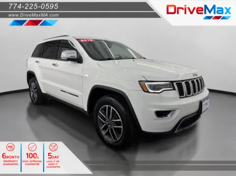 White 2019 Jeep Grand Cherokee Limited Sport Utility 4D for sale in West Bridgewater, MA