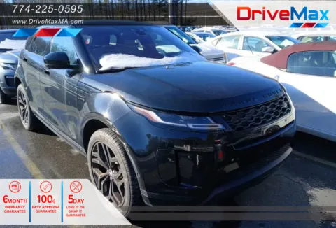 Black 2020 Land Rover Range Rover Evoque P250 SE Sport Utility 4D for sale in West Bridgewater, MA