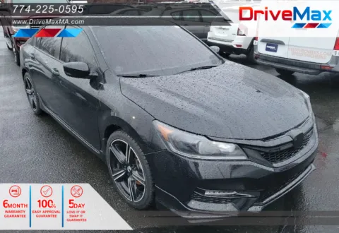 Black 2017 Honda Accord Sport Sedan 4D for sale in West Bridgewater, MA