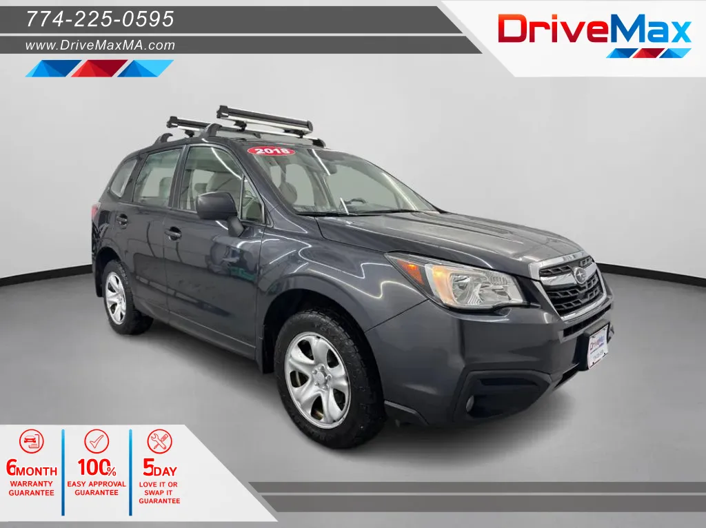 Gray 2018 Subaru Forester 2.5i Sport Utility 4D for sale in West Bridgewater, MA