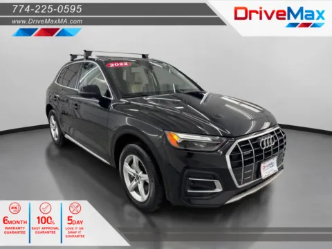 Black 2022 Audi Q5 40 TFSI Premium Sport Utility 4D for sale in West Bridgewater, MA