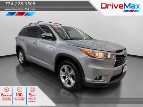 Red 2016 Toyota Highlander Limited Hybrid Sport Utility 4D for sale in West Bridgewater, MA