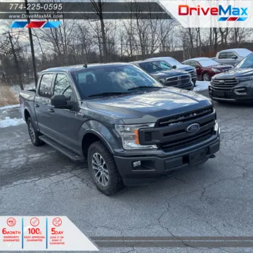 Gray 2020 Ford F-150 SuperCrew Cab XLT Pickup 4D 5 1/2 ft for sale in West Bridgewater, MA