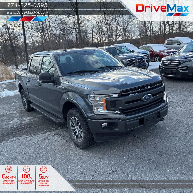 Gray 2020 Ford F-150 SuperCrew Cab XLT Pickup 4D 5 1/2 ft for sale in West Bridgewater, MA