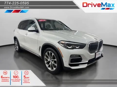 White 2019 BMW X5 xDrive50i Sport Utility 4D for sale in West Bridgewater, MA