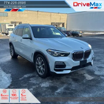 White 2019 BMW X5 xDrive50i Sport Utility 4D for sale in West Bridgewater, MA