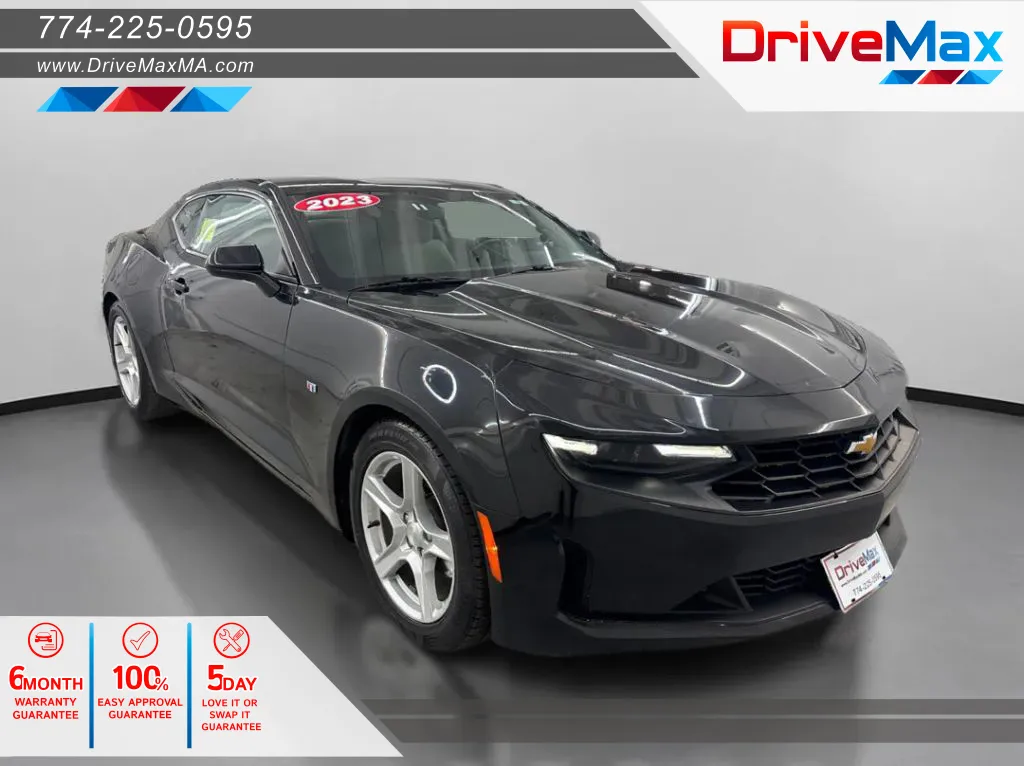 Gray 2023 Chevrolet Camaro LT Coupe 2D for sale in West Bridgewater, MA