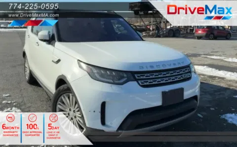 White 2019 Land Rover Discovery HSE Luxury Sport Utility 4D for sale in West Bridgewater, MA