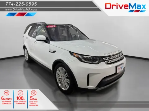 White 2019 Land Rover Discovery HSE Luxury Sport Utility 4D for sale in West Bridgewater, MA