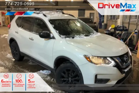 White 2017 Nissan Rogue SV Sport Utility 4D for sale in West Bridgewater, MA