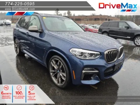 Blue 2021 BMW X3 M40i Sport Utility 4D for sale in West Bridgewater, MA