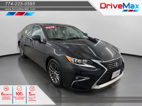 Black 2018 Lexus ES 350 Sedan 4D for sale in West Bridgewater, MA