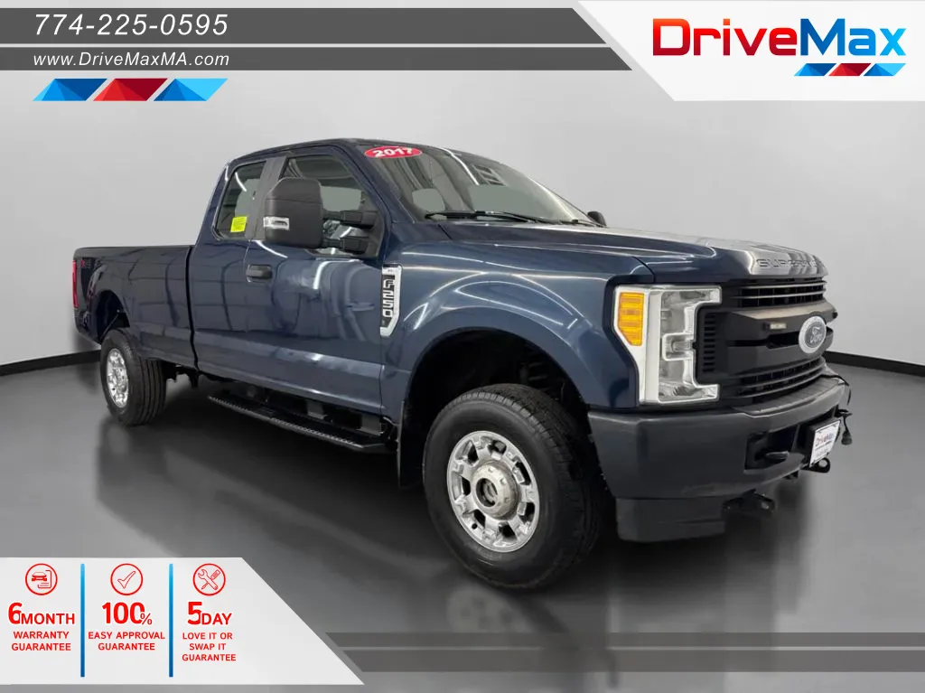 Blue 2017 Ford F250 Super Duty Super Cab XL Pickup 4D 8 ft for sale in West Bridgewater, MA