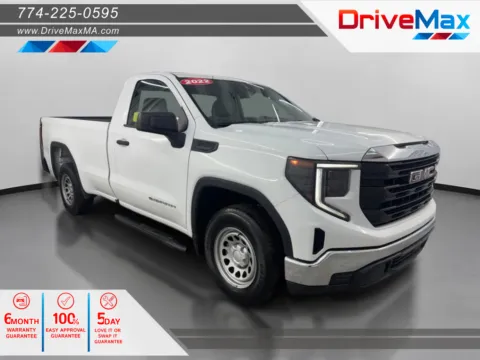 White 2022 GMC Sierra 1500 Regular Cab Pro Pickup 2D 8 ft for sale in West Bridgewater, MA
