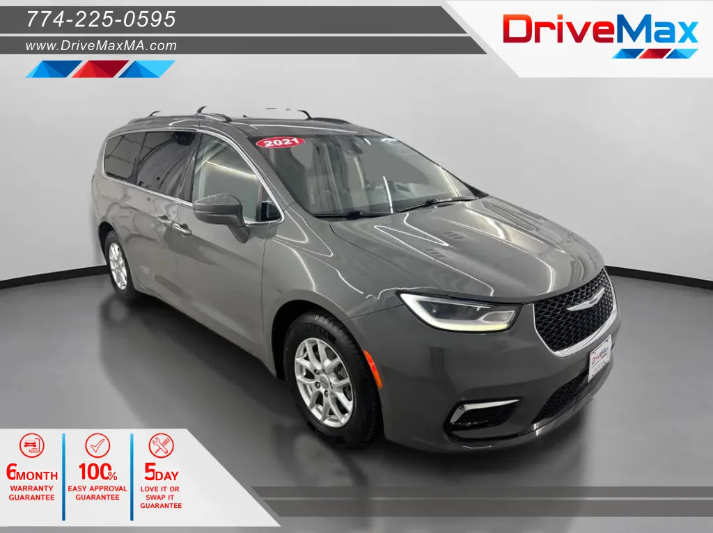 Gray 2021 Chrysler Pacifica Touring L Minivan 4D for sale in West Bridgewater, MA