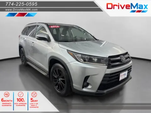 Gray 2019 Toyota Highlander SE Sport Utility 4D for sale in West Bridgewater, MA