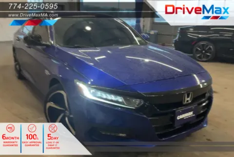 Blue 2019 Honda Accord Sport Sedan 4D for sale in West Bridgewater, MA