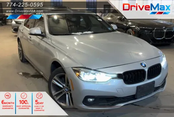 Silver 2018 BMW 3 Series 330i xDrive Sedan 4D for sale in West Bridgewater, MA