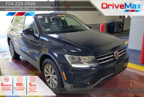 Black 2019 Volkswagen Tiguan 2.0T SE 4MOTION Sport Utility 4D for sale in West Bridgewater, MA