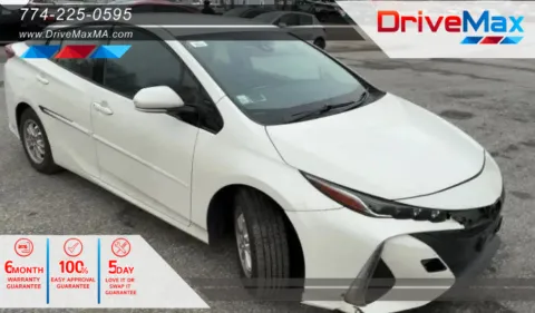 White 2017 Toyota Prius Prime Premium Hatchback 4D for sale in West Bridgewater, MA
