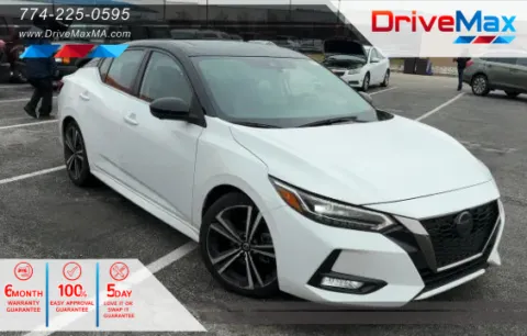 White 2021 Nissan Sentra SR Sedan 4D for sale in West Bridgewater, MA