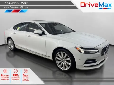 White 2018 Volvo S90 T6 Inscription Sedan 4D for sale in West Bridgewater, MA