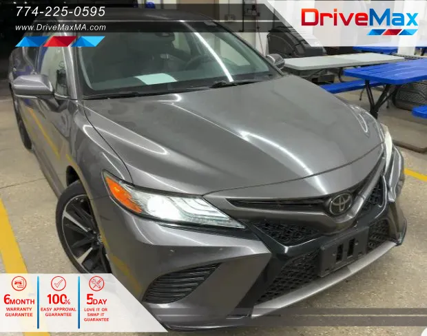 Gray 2018 Toyota Camry XSE Sedan 4D for sale in West Bridgewater, MA