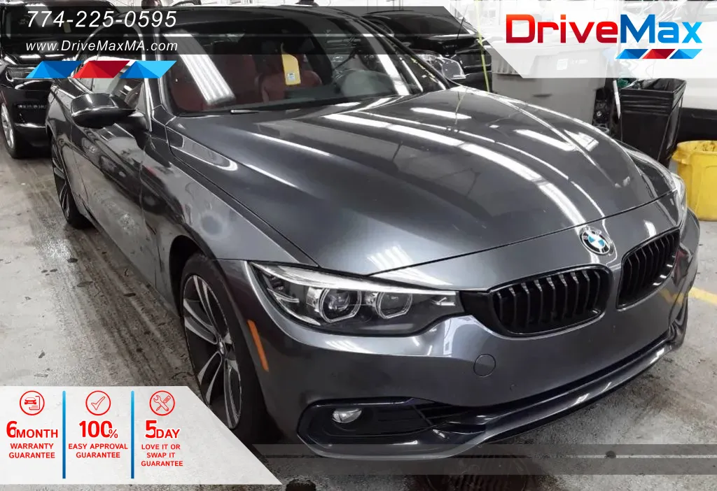 Gray 2020 BMW 4 Series 430i xDrive Coupe 2D for sale in West Bridgewater, MA