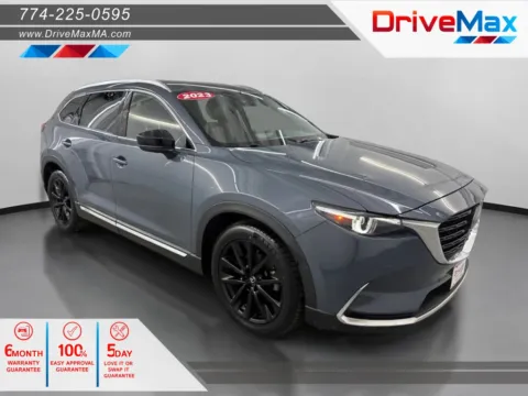 Gray 2023 MAZDA CX-9 Carbon Edition Sport Utility 4D for sale in West Bridgewater, MA