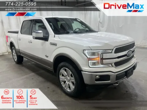 White 2019 Ford F-150 SuperCrew Cab King Ranch Pickup 4D 5 1/2 ft for sale in West Bridgewater, MA