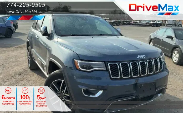 Blue 2020 Jeep Grand Cherokee Limited Sport Utility 4D for sale in West Bridgewater, MA