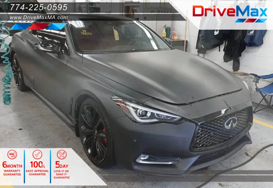 2018 INFINITI Q60 Red Sport 400 Coupe 2D for sale in West Bridgewater, MA