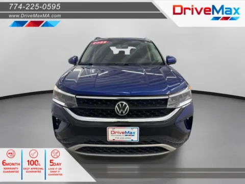 Blue 2022 Volkswagen Taos SE 4MOTION Sport Utility 4D for sale in West Bridgewater, MA
