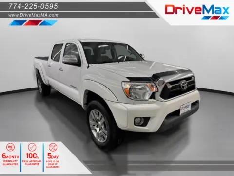 White 2013 Toyota Tacoma Double Cab Pickup 4D 6 ft for sale in West Bridgewater, MA