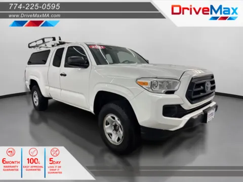 White 2021 Toyota Tacoma Access Cab SR Pickup 4D 6 ft for sale in West Bridgewater, MA