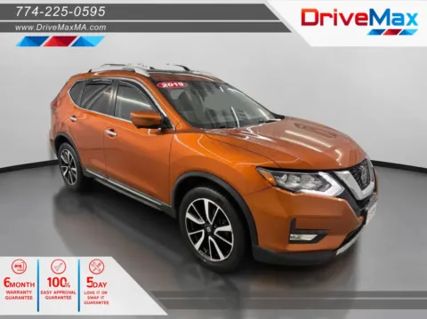 Orange 2019 Nissan Rogue SL Sport Utility 4D for sale in West Bridgewater, MA