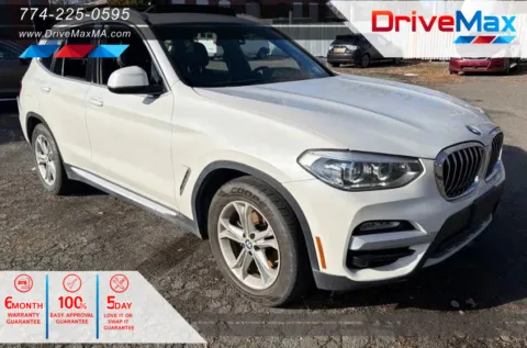 White 2019 BMW X3 xDrive30i Sport Utility 4D for sale in West Bridgewater, MA
