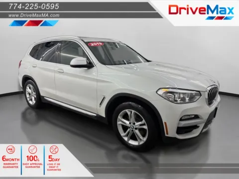 White 2019 BMW X3 xDrive30i Sport Utility 4D for sale in West Bridgewater, MA