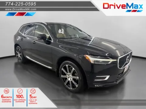Black 2019 Volvo XC60 T6 Inscription Sport Utility 4D for sale in West Bridgewater, MA