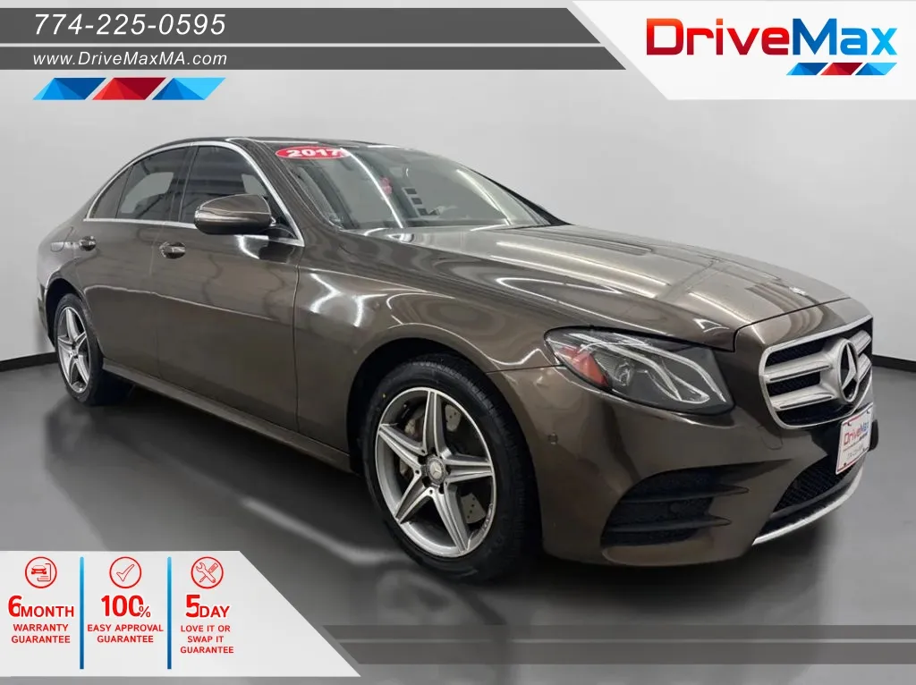 Brown 2017 Mercedes-Benz E-Class E 300 Sedan 4D for sale in West Bridgewater, MA