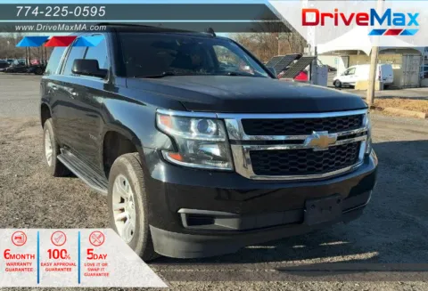 Black 2017 Chevrolet Tahoe LT Sport Utility 4D for sale in West Bridgewater, MA